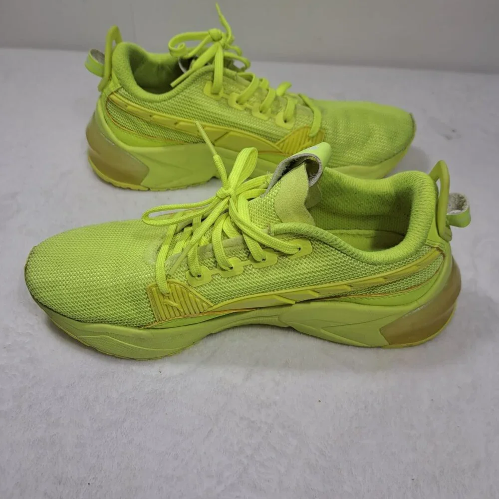 PUMA LQDCELL Optic Sheer Green Color‎ Women’s Size 8.5 Running Shoes Pre-owned